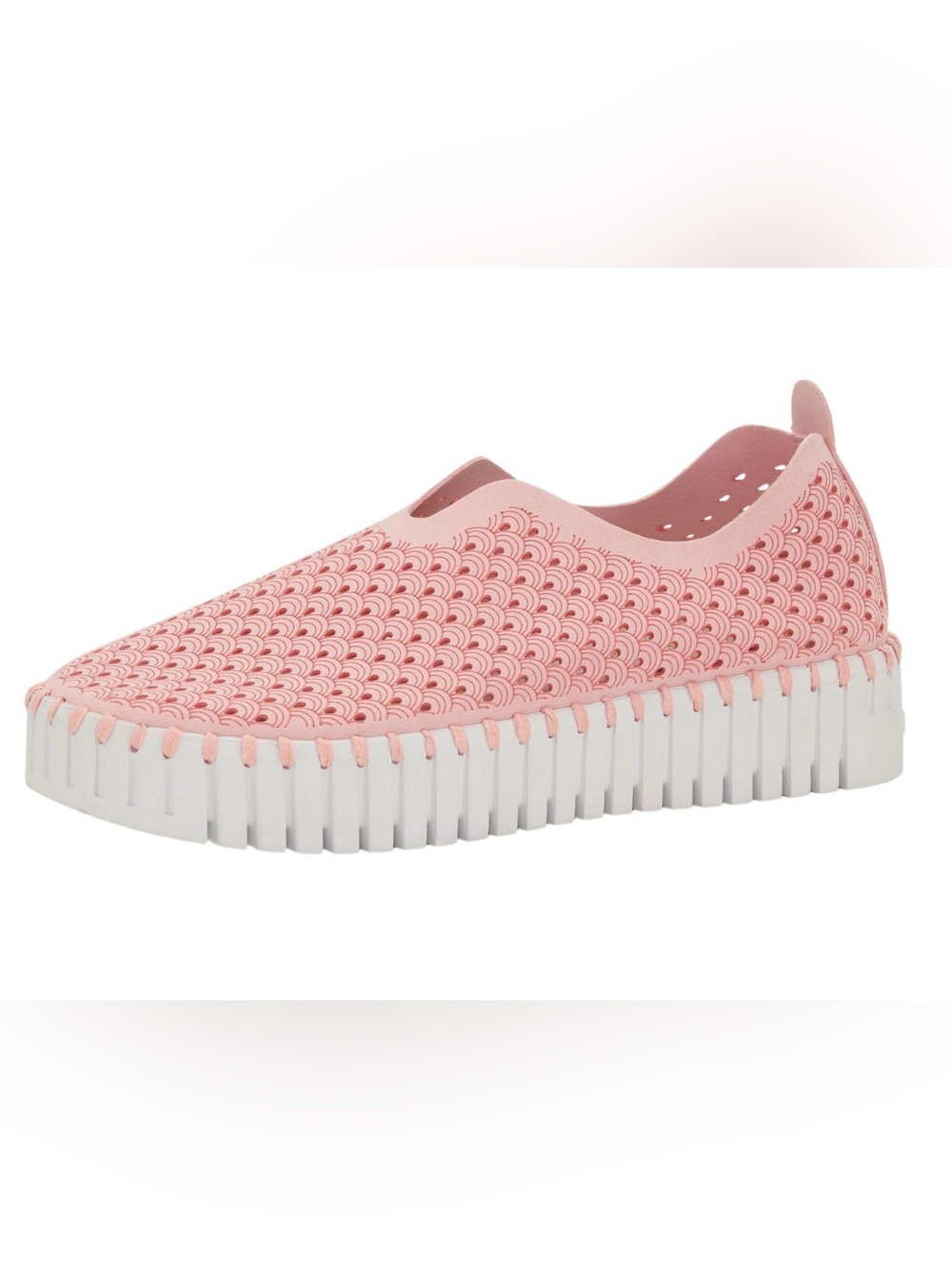Ilse Jacobsen Pink Slip-On Platform Clog